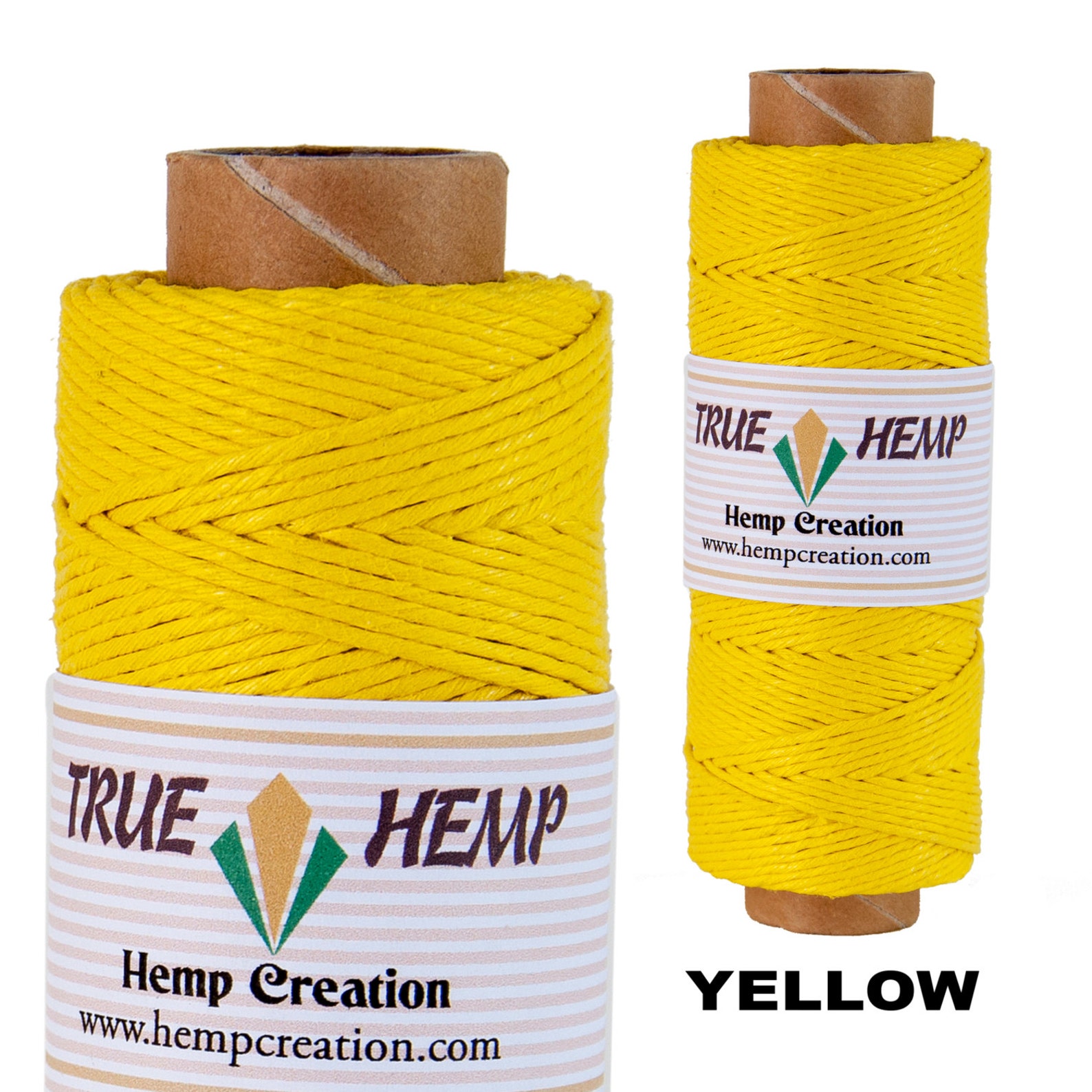 TRUE HEMP Twine Package of 4 Spools ELEMENTS 1mm 20lb or Etsy