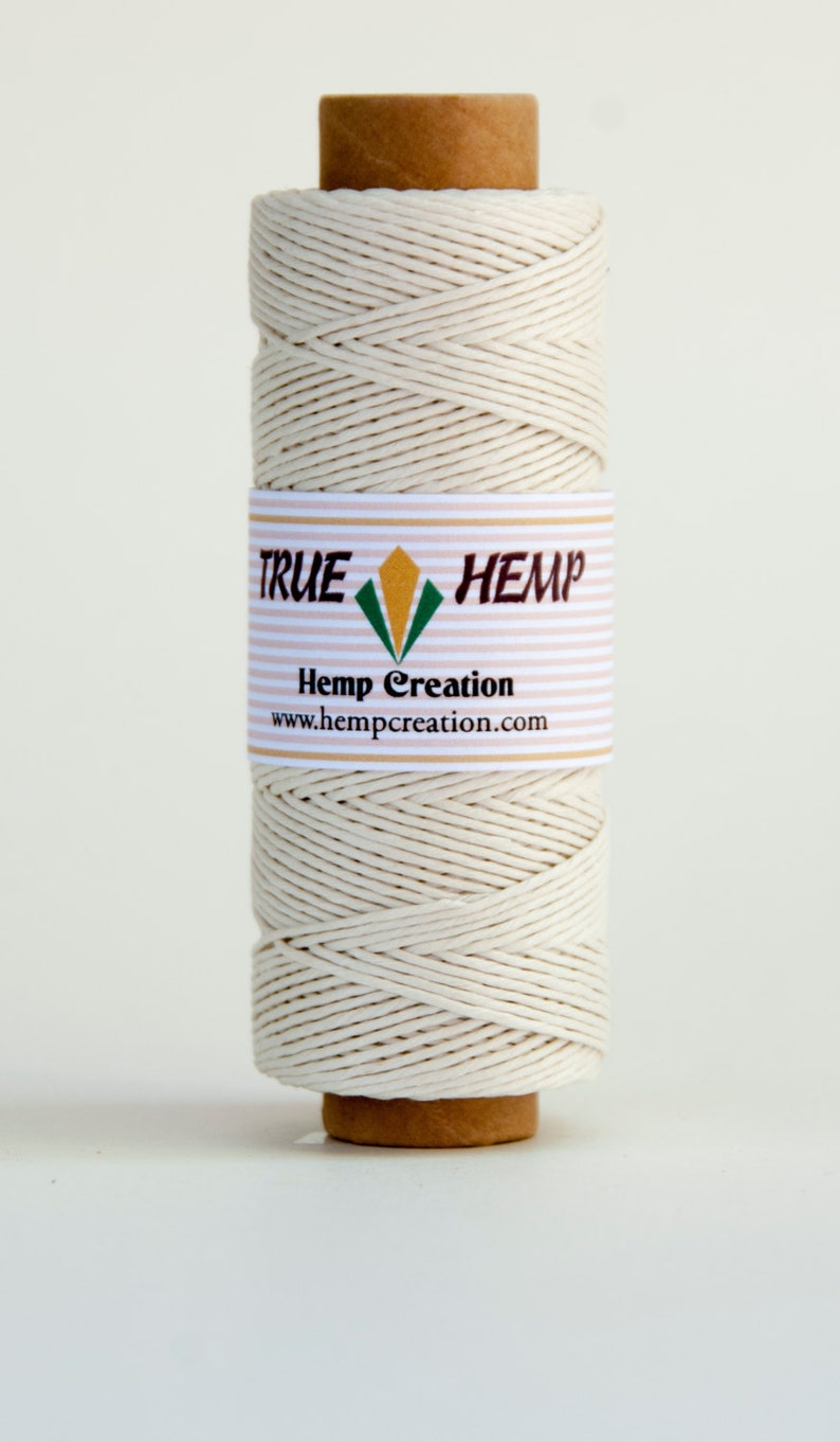 TRUE HEMP Twine Cord in Spool 1mm Diameter 20lb 205feet / Etsy