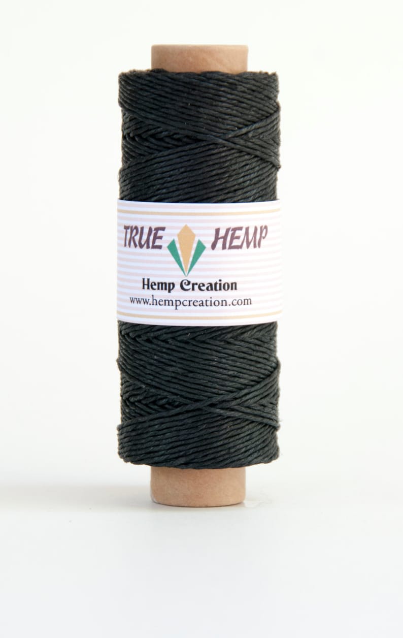 TRUE HEMP Twine Cord in Spool 1mm Diameter 20lb 205feet / Etsy