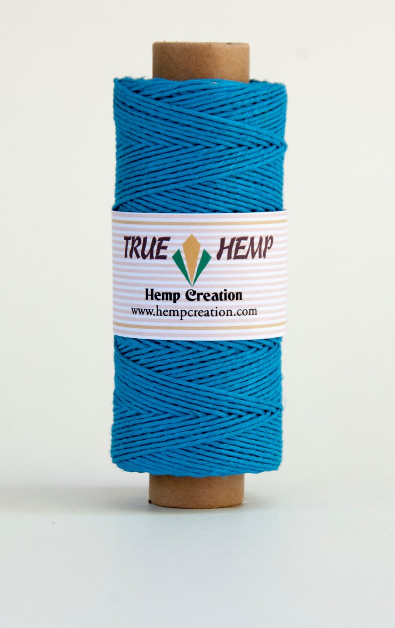 TRUE HEMP Twine Cord in Spool 1mm Diameter 20lb 205feet / Etsy