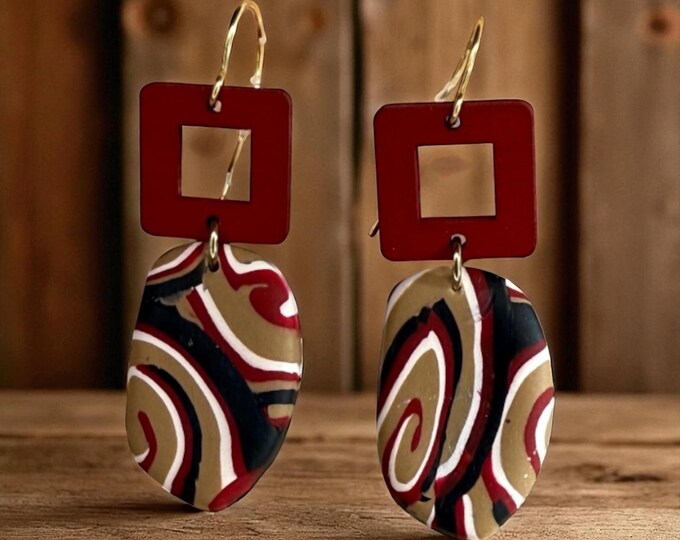 Designs by Cyere Swirl & Sass Statement Earrings