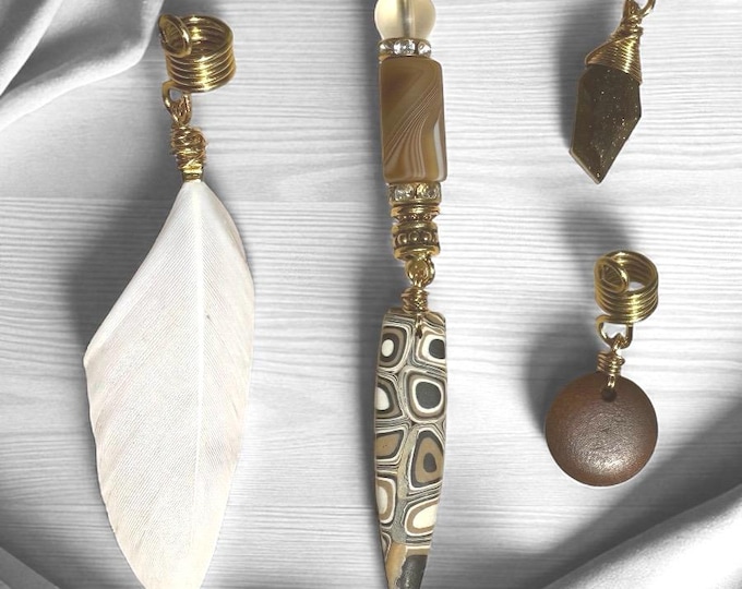 Designs by Cyere Ascension Loc and Braid Jewelry Set