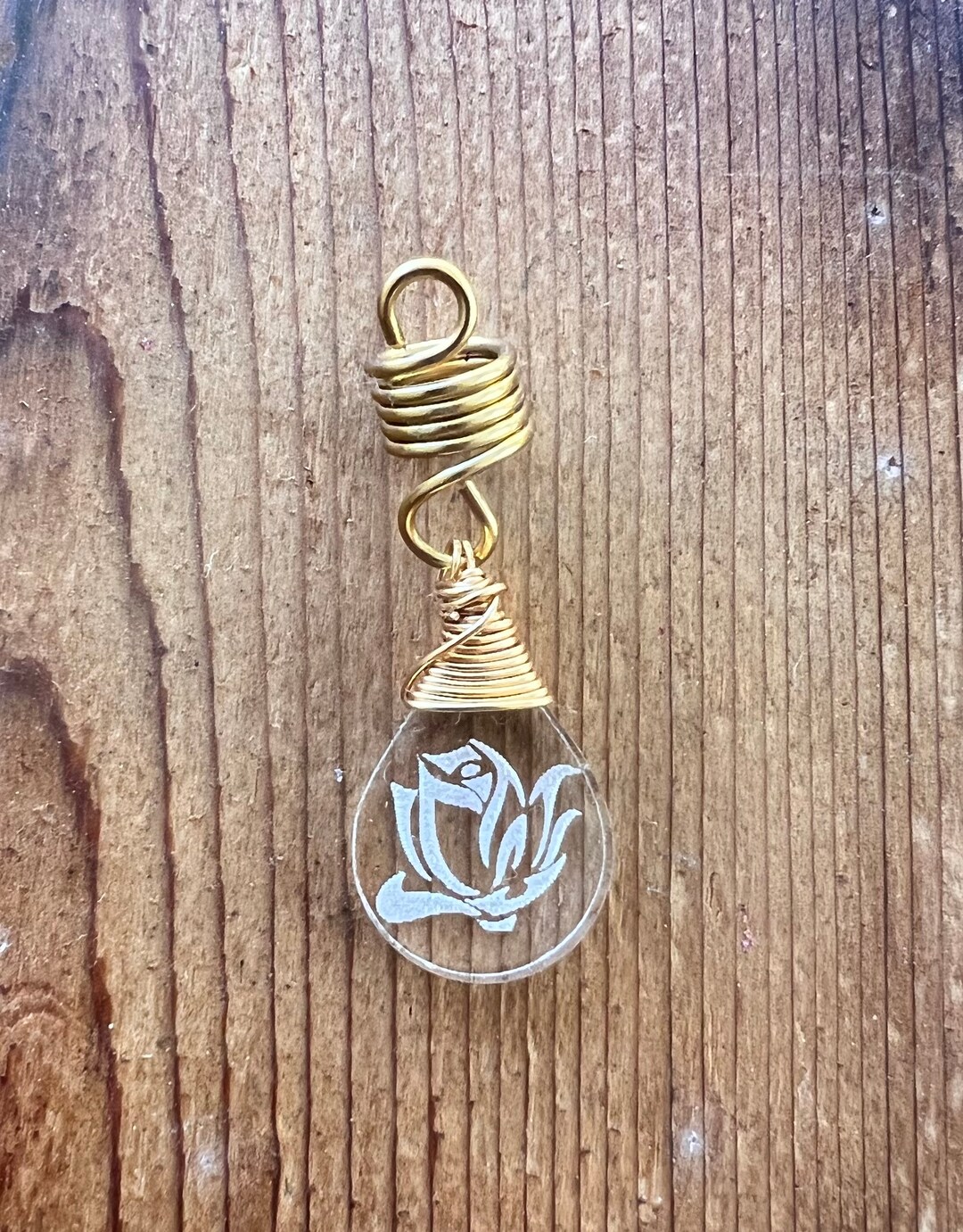 Diseños de Cyere Rosebud Loc y Braid Jewelry Accent Piece - Etsy México