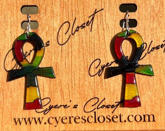 Designs by Cyere Ankh at Sunset Earrings