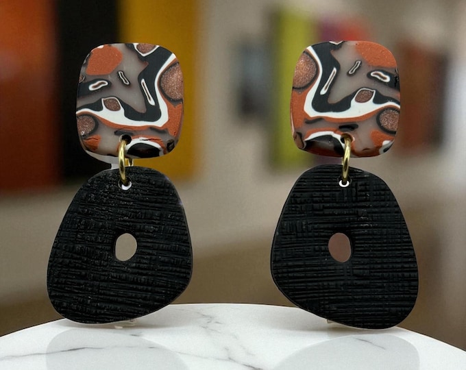 Urban Ember Statement Earrings by Cyere’s Closet