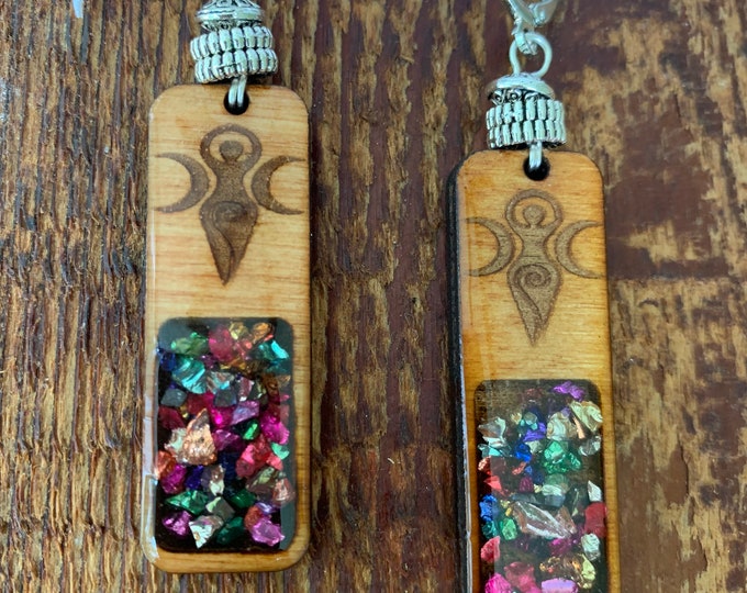 Designs By Cyeres Goddess Dripped in Gems  Earrings