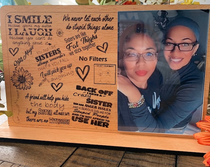 Designs by Cyere Sisters Photo Frame