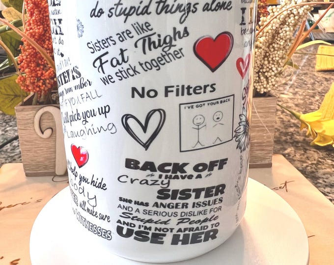 Design’s by Cyere Sisterhood Ceramic Mug