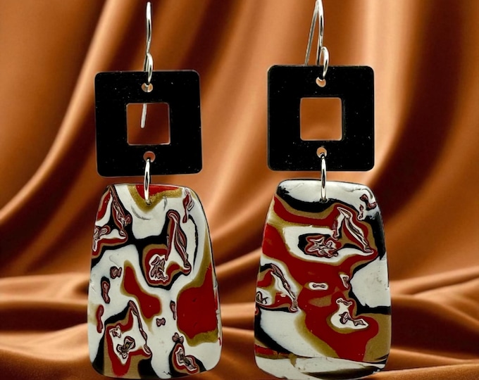 Designs by Crimson Camo Dangle Earrings