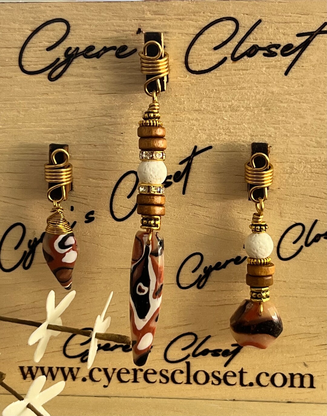 Design’s by Cyere Maasai Loc and Braid Jewelry Collection - Etsy