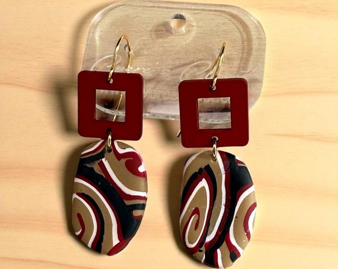 Designs by Cyere Swirl & Sass Statement Earrings