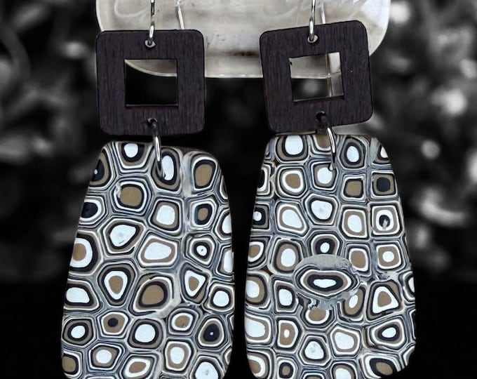 Designs by Cyere Earth Echo Dangle Earrings