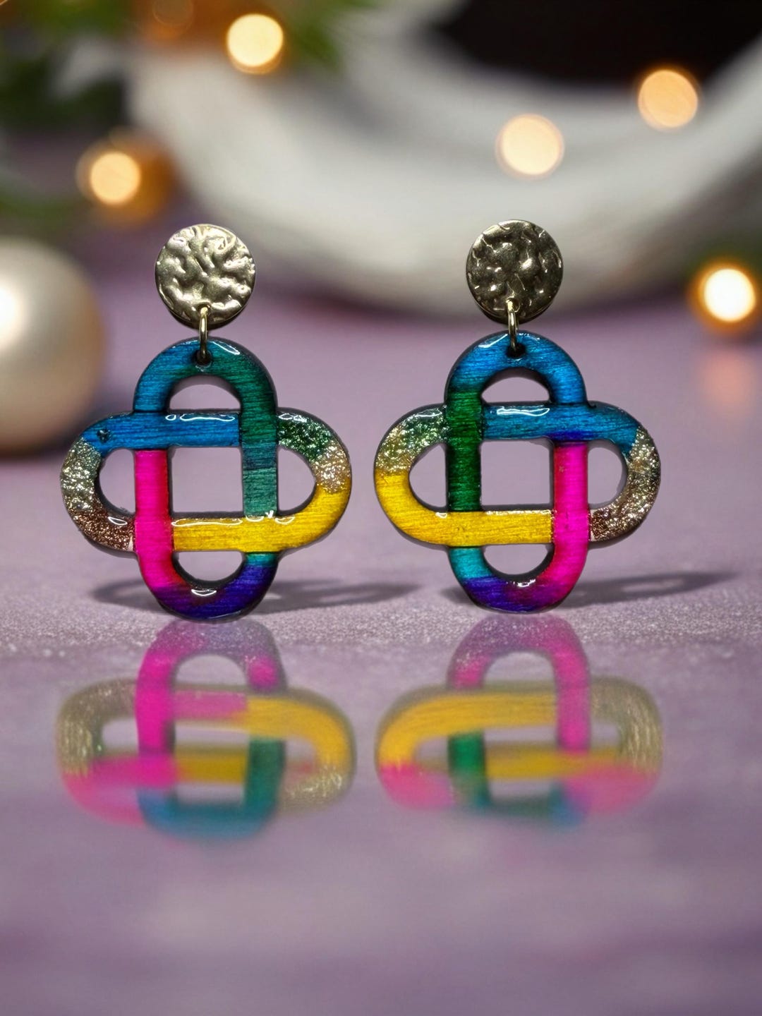 Designs by Cyere Nebula Knot Earring Collection - Etsy