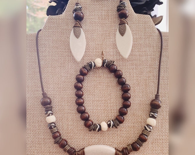 Design's by Cyere Original Warrior  Ancestor Jewelry Set