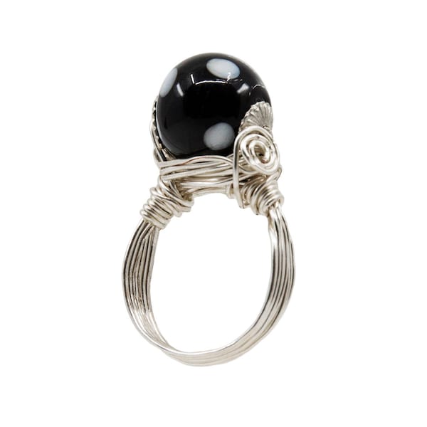 Ornate Conta Di Ojo Zemira Verklaring Ring | Handgemaakt in New York door Alzerina Jewelry