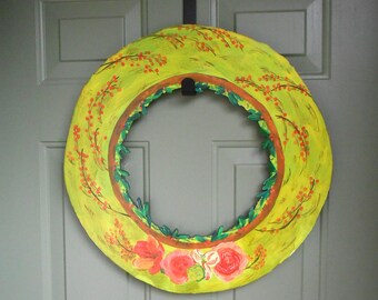 Bittersweet wreath, all season wreath, spring wreath, fall wreaths, grapevine wreath, front porch decor, door decor, wreath front door