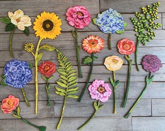 Spring 2024 wooden flowers, gifts for mom, gifts for sister, everlasting bouquets, gift for gardener, gift for best friend, the flower child