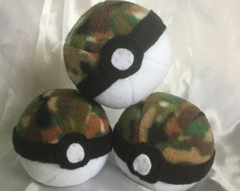 Pokemon Inspired Plush Safariball Toy