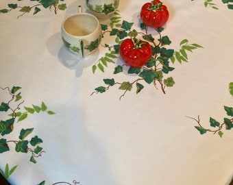Wilendur "Ivy" vintage tablecloth