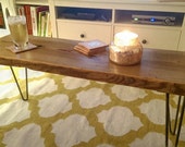 Coffee  Table, Handmade, Furniture, Reclaimed-Urban, Wood, Hairpin, Legs