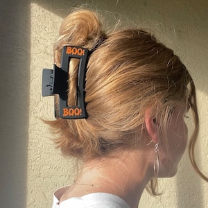 Halloween claw clip