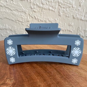 Winter Schneeflockenkralle Clip: Festliches Haar Accessoire