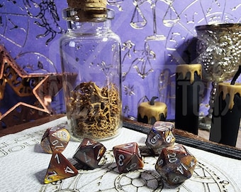 Mini Dice Terrariums - Bronze