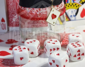 Queen of Hearts- Dice Terrarium