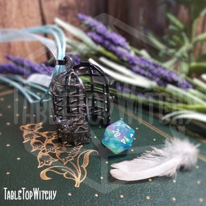 Birdcage Mini d20 Necklace
