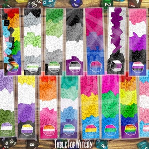Bookmarks: Pride Flags -custom available