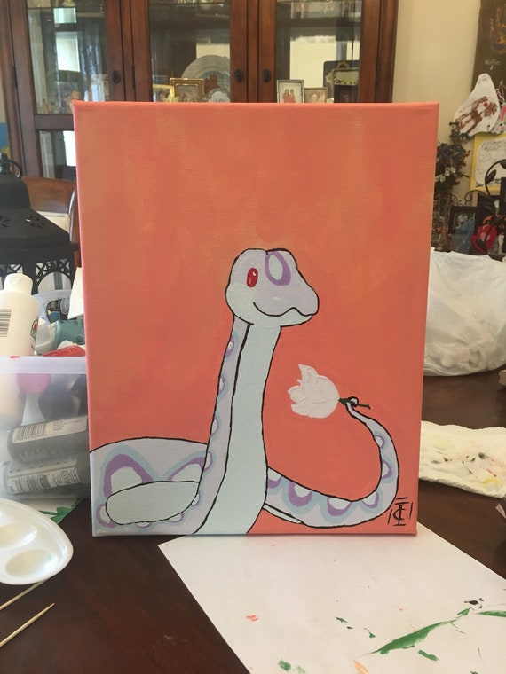 The Arcana Faust Painting Snake Asra Nix Hydra Mobile Etsy