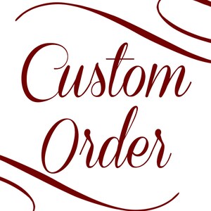Custom order request