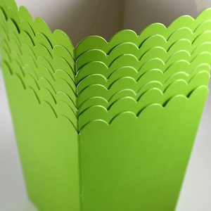 Solid Color Mini Popcorn Boxes (Qty 24 Mix your colors)