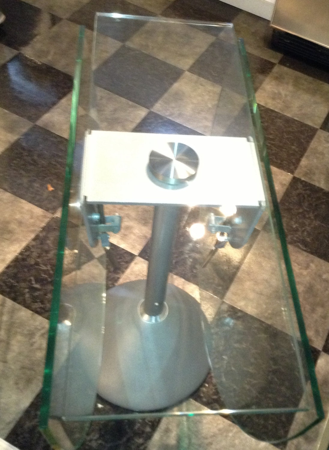 Glass Kitchen Table Modern Dining Table - Etsy