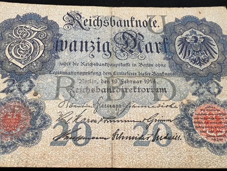 100+ år gamla 5 slumpmässiga vintagesedlar antika pengar set valuta kontanter gåva bild 8