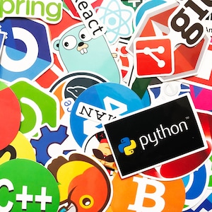 50 Programming Internet Coding Software Stickers - Fast US Shipping