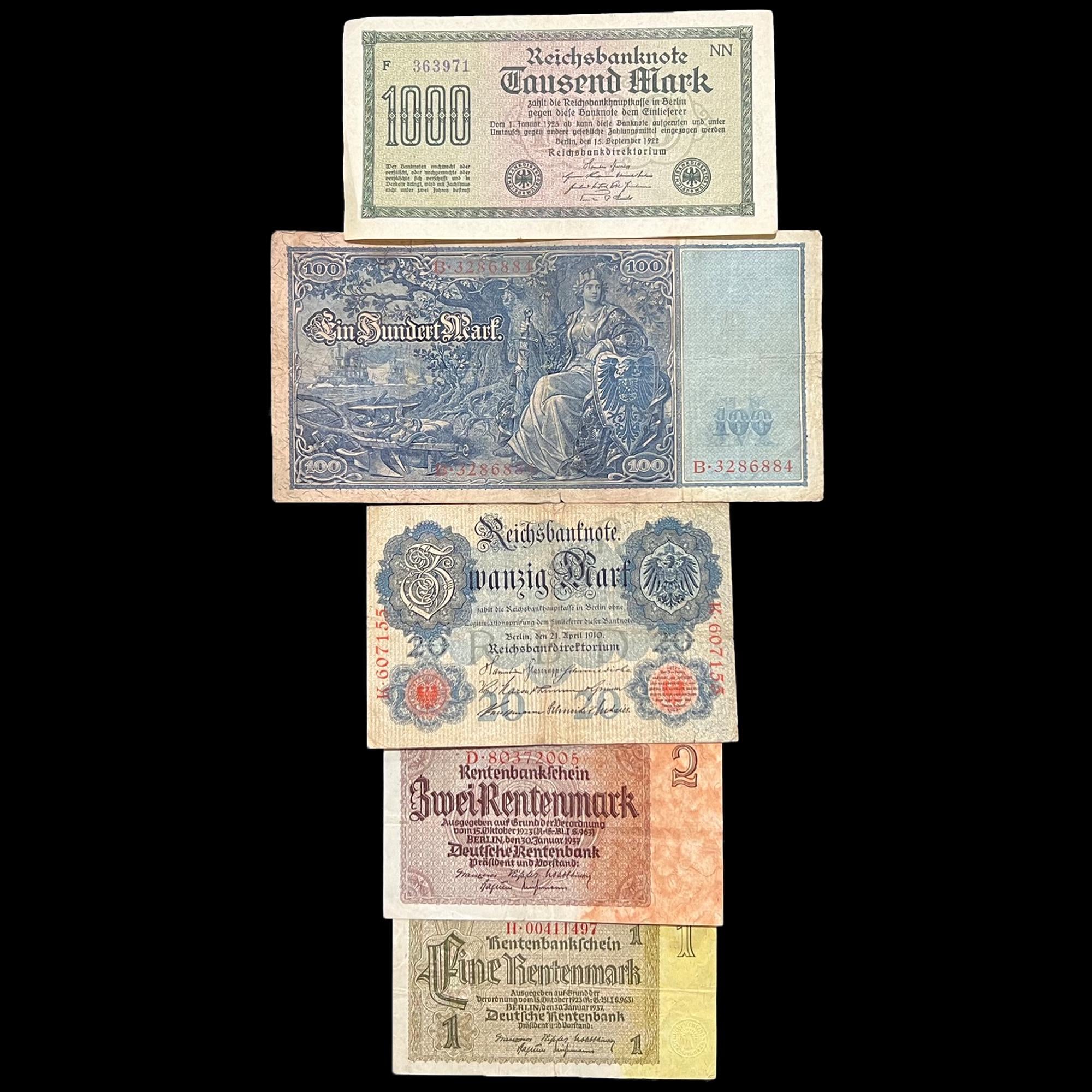1000 mark 1910 - Etsy 日本