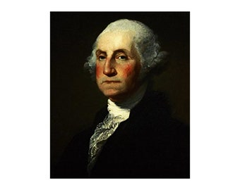 George Washington Portrait Gründervater Amerika 3 Zoll Aufkleber Laptop Aufkleber