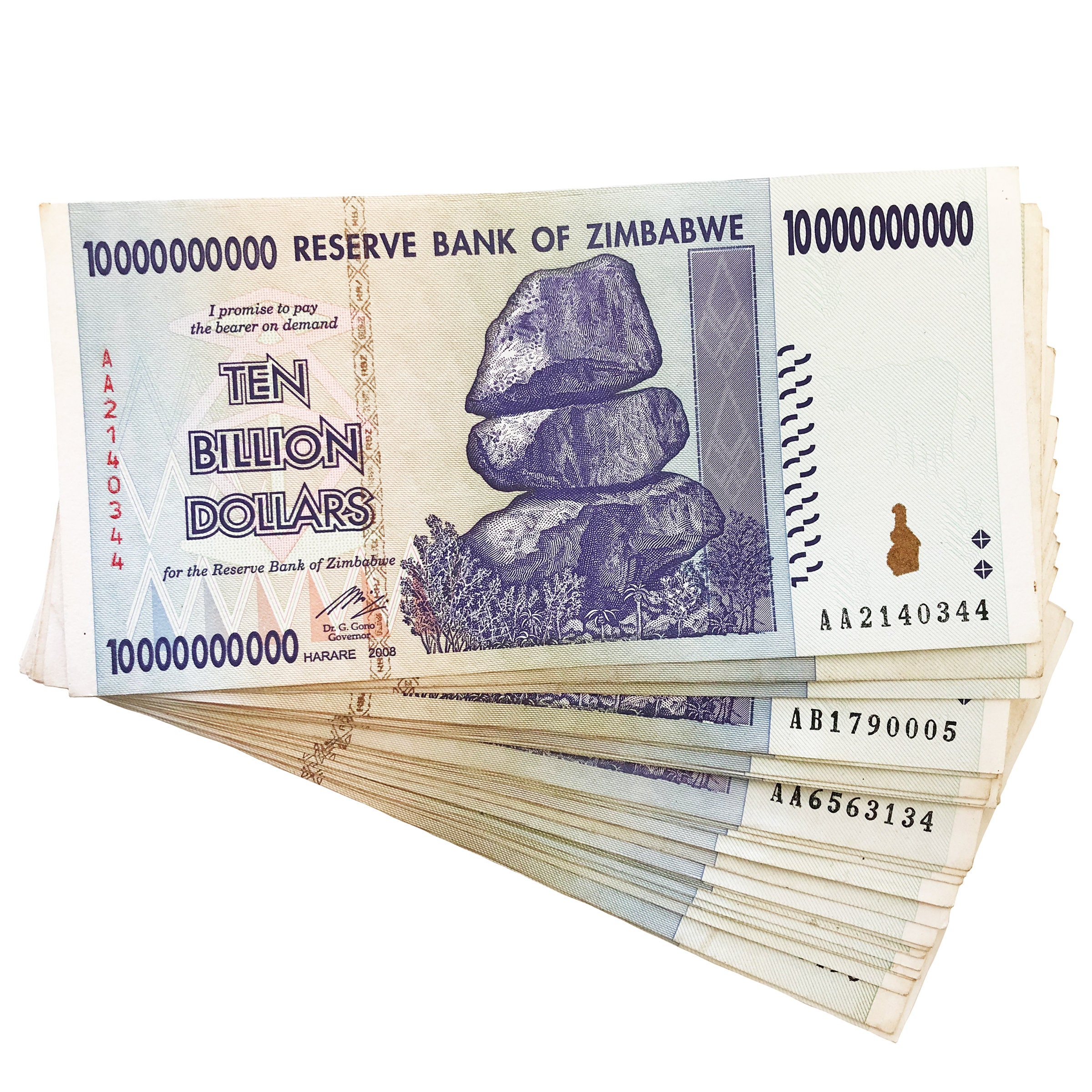 ジンバブエ 100億ドル紙幣 紙幣 - Etsy 日本