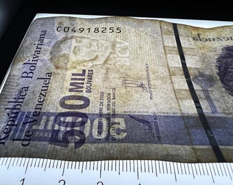 ベネズエラ 500 百万ボリバル ソベラノ紙幣 100 万束 ボリバル - Etsy 日本