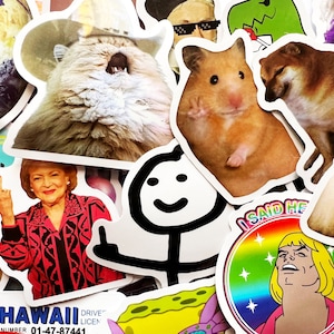 50 Throwback Memes & Internet Sensations Stickers