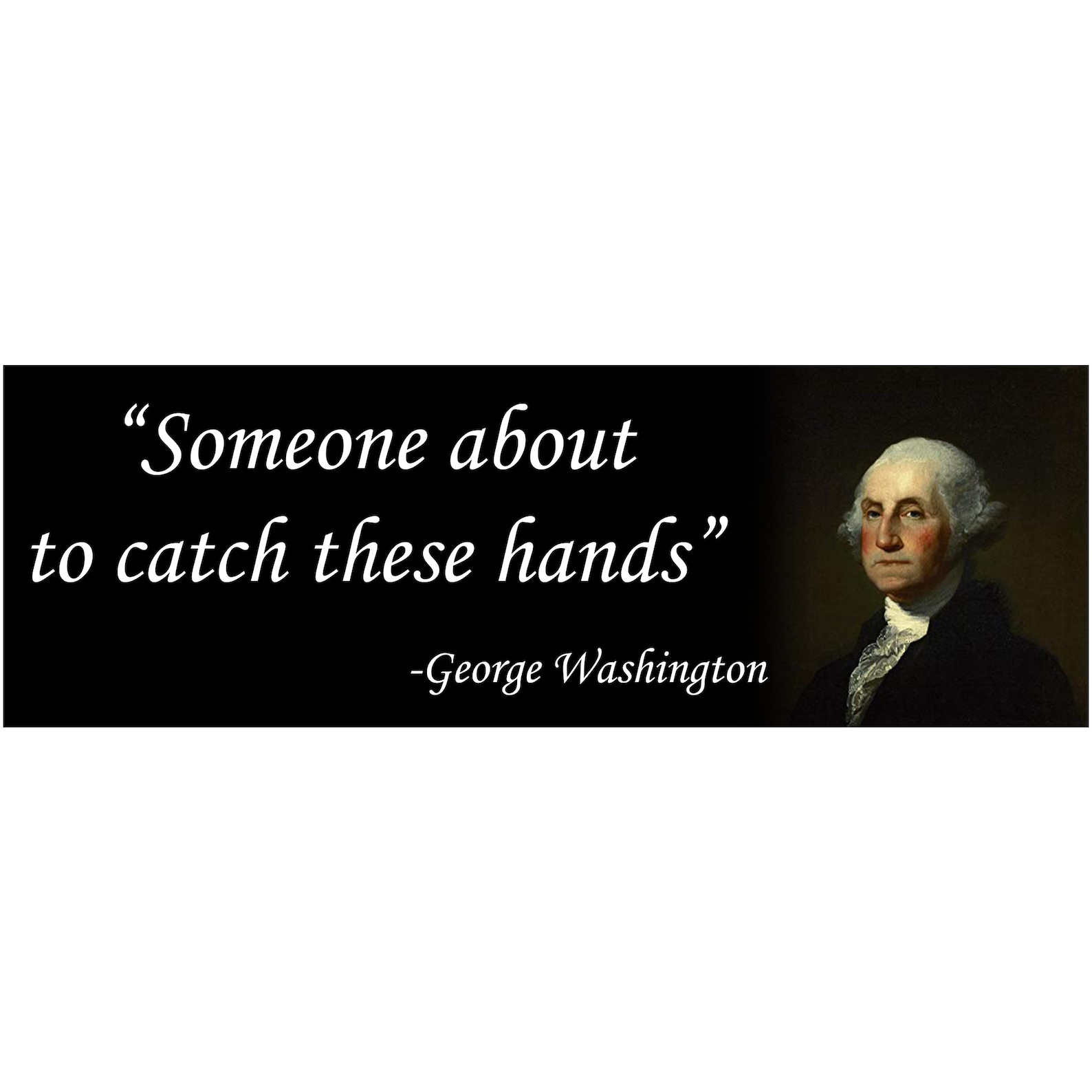 Washington Catch These Hands Sticker Etsy