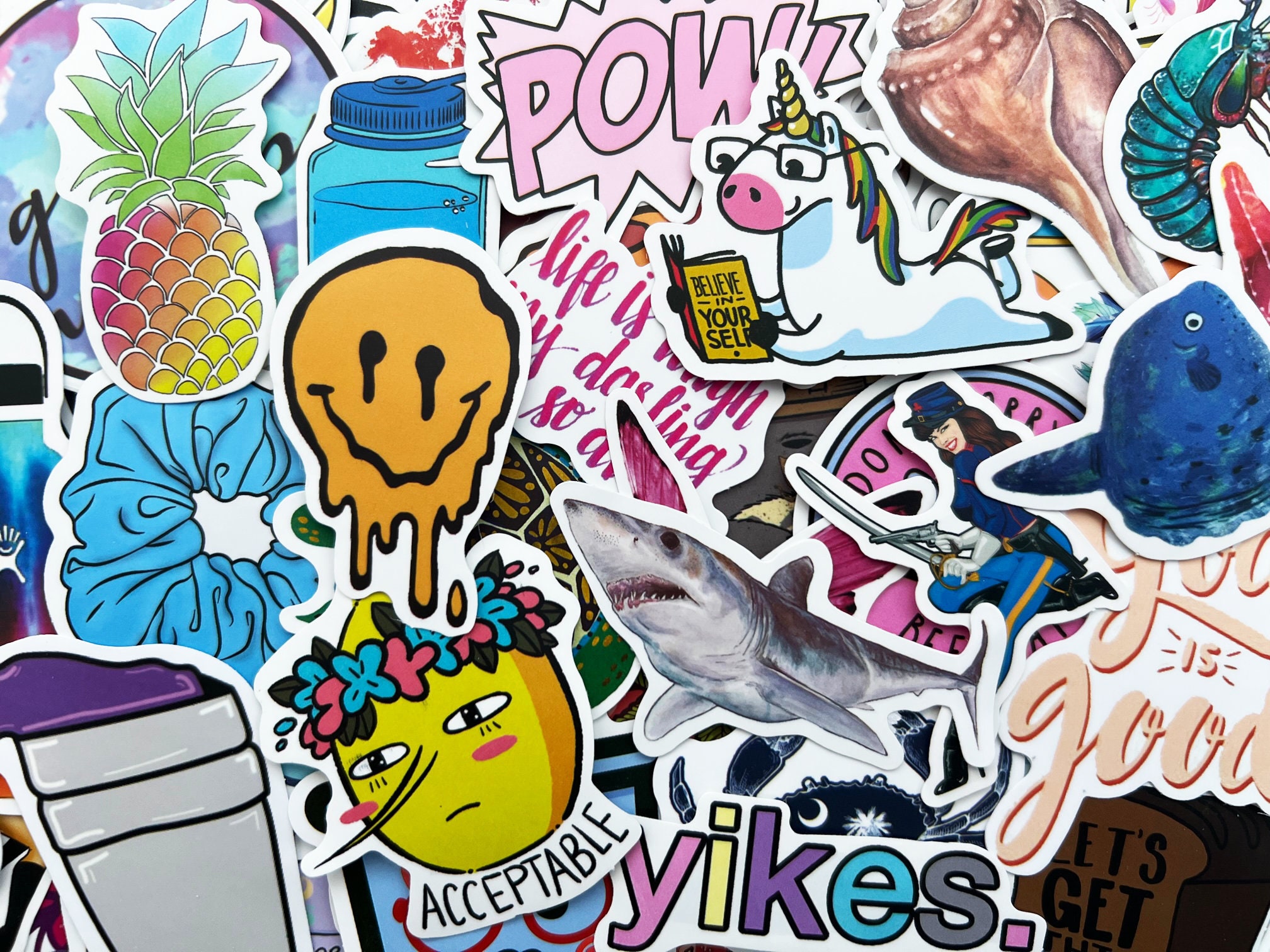 Junk Journal Stickers, Sticker Assortment, Scrapbook Stickers, Journal  Stickers, Sticker Grab Bag