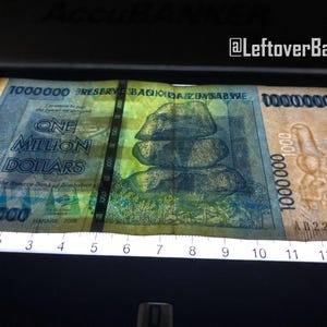 Zimbabwe 13 Banknotes Set 1 5 10 20 50 100 200 500 Million Billion ...