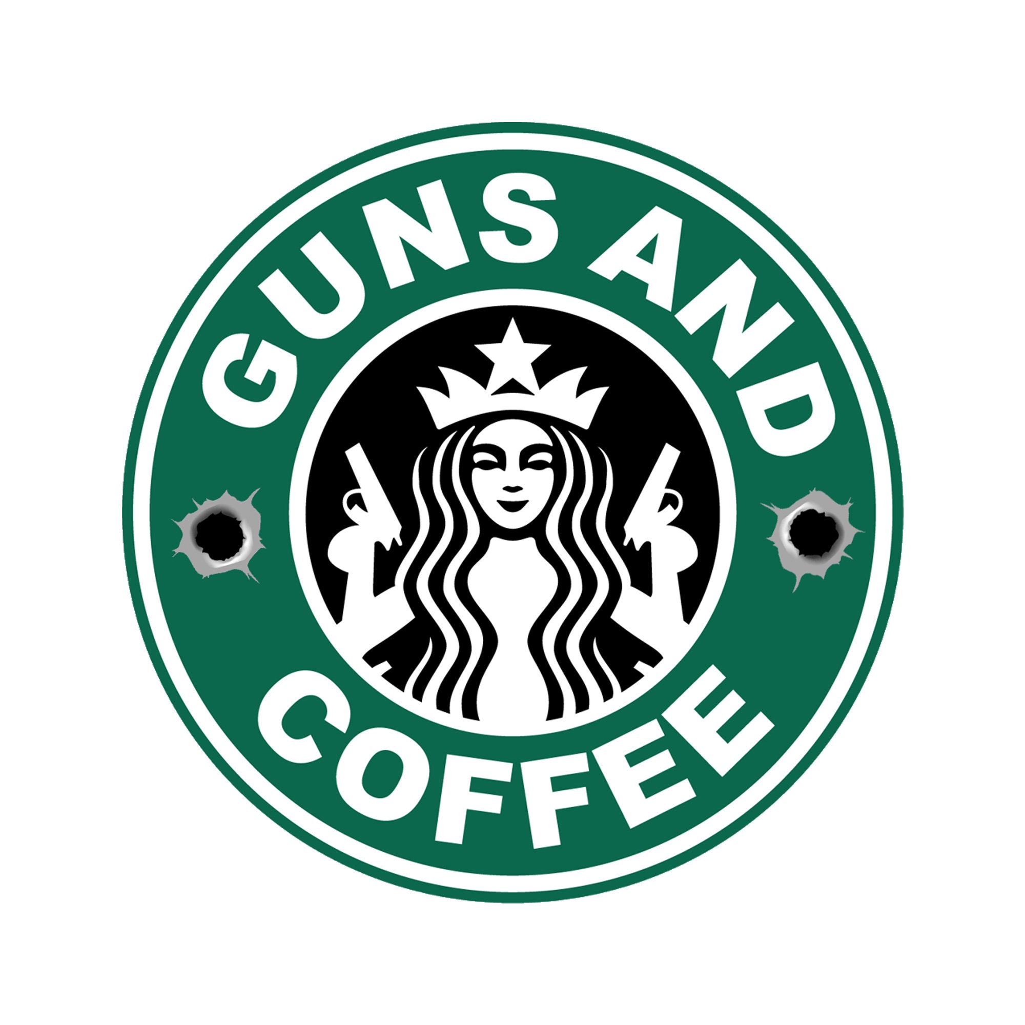 Starbucks Coffee Brand Logo Car Skateboard Luggage Computer Decal Stickers  Set
