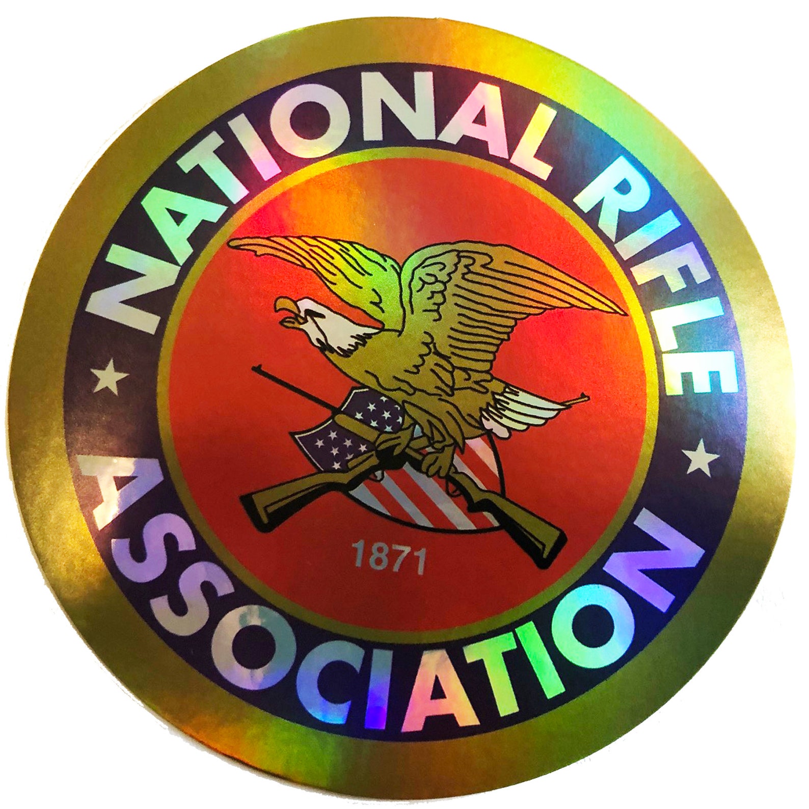 Shiny National Rifle Association NRA Sticker Laptop Bumper Etsy Italia
