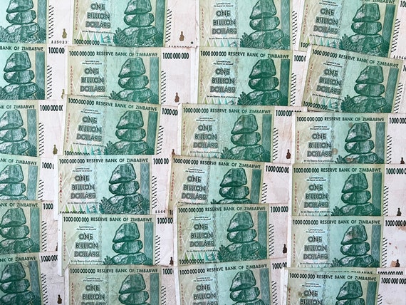 UNC, Banconota Da 1000 Dollari Dello Zimbabwe, Del 2007, Banconote Dal Mondo, Inflazione - Foto 10