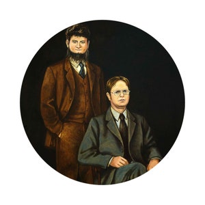 The Office Show Dwight and Mose Sticker Phone Case Laptop Bumper Decal #RS25