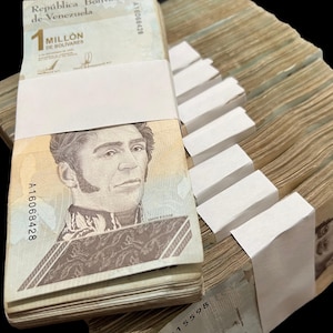 1000x Venezuela 1 Million Bolivar Soberano Banknotes Brick Bolivares Bundle