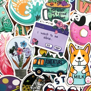 100 Coole Mixed Colors Sticker Lot Fun Pack Skateboard Laptop Auto Aufkleber Bild 5